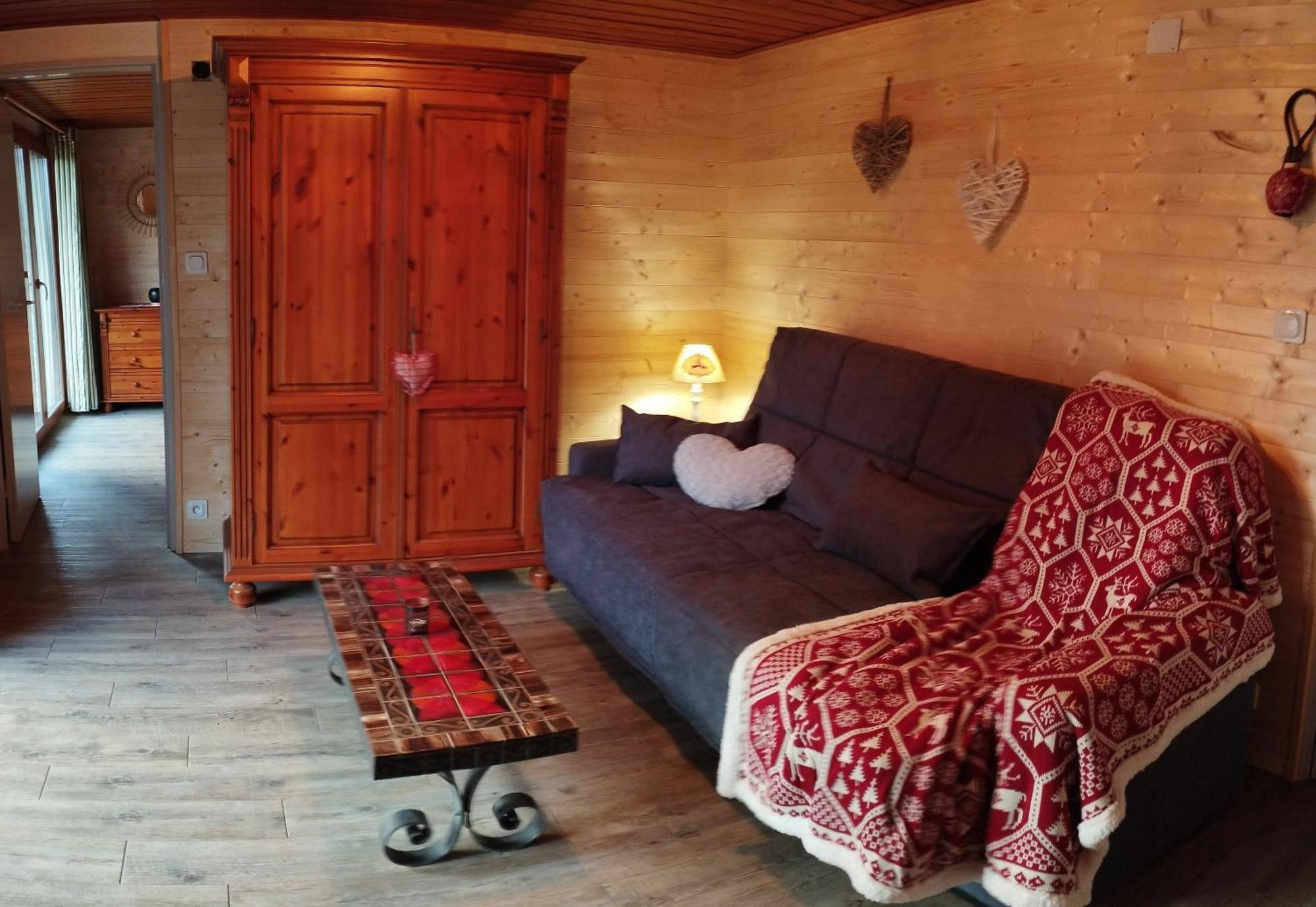 Chalet Au Bois Des Ecureuils Classe Trois Etoiles. Muhlbach-sur-Munster Exterior foto
